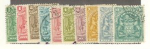 Rhodesia (1890-1923) #59-67/71 Used