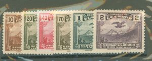 Ecuador #C51-6  Single (Complete Set)