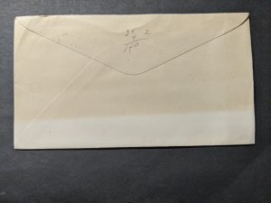 NAVY #138 Bermuda, British West Indies 1945 WWII Naval Cover w/ letter