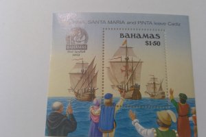 Bahamas #692 MNH Souvenir Sheet