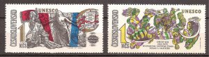 Czech Republic (Czechoslovakia) - 1971 - Mi. 1992-93 - MNH - TS091