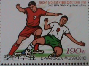 ​KOREA-2010-SC#4921-WORLD CUP SOCCER CHAMPIONSHIP-S.AFRICA-MNH -S/S VERY FINE