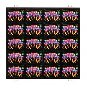 MALACK 4502 VF/XF NH, Celebrate Sheet, bright color!..MORE.. sheet4502