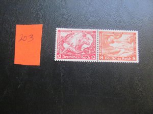 Germany 1933 MNH MI. W55 BOOKLET XF 50 EUROS (203) NEW COLLECTION