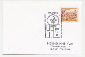 Cover / Postmark Austria 1993 Scouting