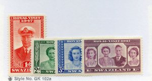 Swaziland, Scott #44-47, Mint, Never Hinged complete set