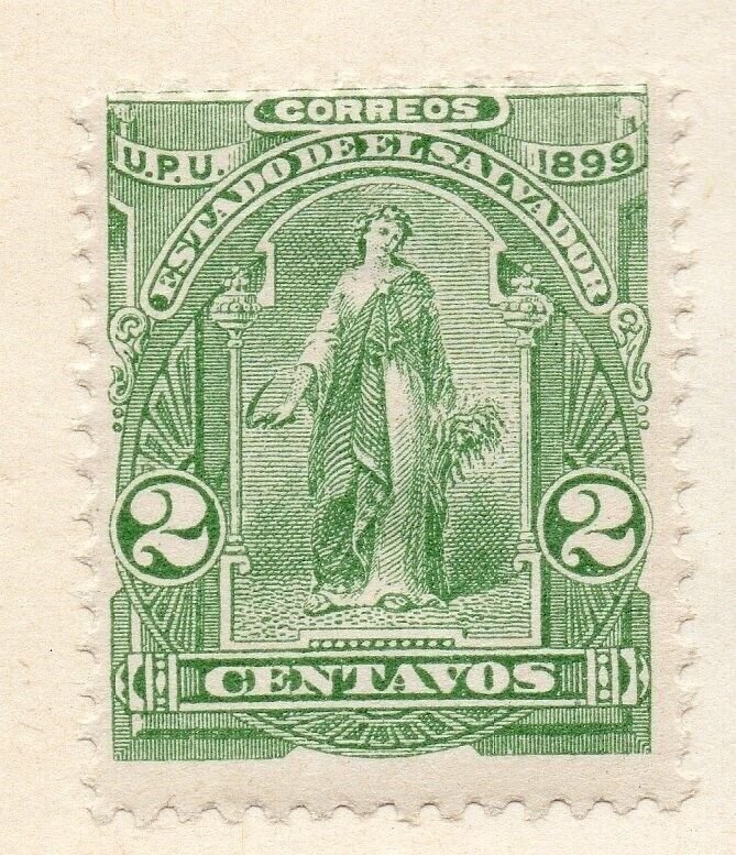 Salvador 1899 Early Issue Fine Mint Hinged 2c. 126282