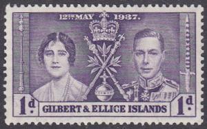 Gilbert & Ellice Islands 1937 SG40 HM
