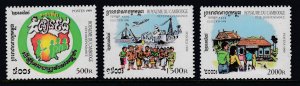 Cambodia - Scott #1857-1859 MNH - Complete Set of 3