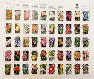 0388 - State Wildflowers Full Sheet - #2647-2698