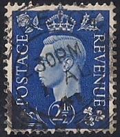 Great Britain #239 2 1/2P King George 6, used VF