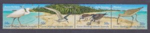 2003 Cocos Keeling Island 412-415strip Birds
