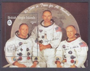 1989 British Virgin Islands 661/B56 20 years of Apollo 11 moon landing 12,00 €