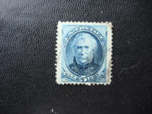 1875  SCOTT # 179  5 c  USED.  F/VF  SCV. $ 25.00