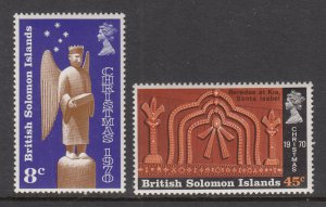 Solomon Islands 212-213 MNH VF