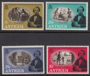 Antigua 237-40 Dickens mnh