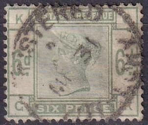 Great Britain #105 F-VF Used  CV $240.00