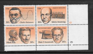 #2055-58 MNH Plate Block