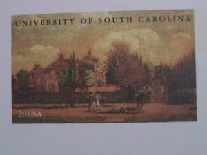 ​UNITED STATES-2000- UNIVERSITY OF SOUTH CAROLINA -MNH- POST CARD-VERY FINE