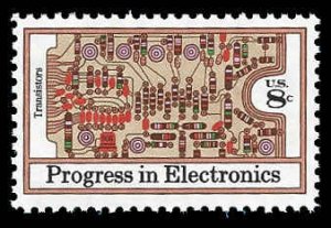 PCBstamps   US #1501 8c Electronics - Transistors, MNH, (11)