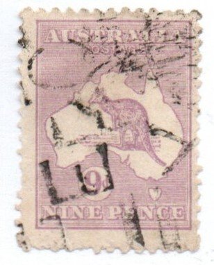 Australia 50 Wmk. 10 Used (1)