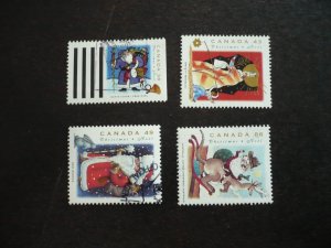 Stamps - Canada - Scott# 1499-1502 - Used Set of 4 Stamps