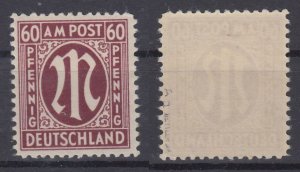 Germany 1945 Sc#3N18 Mi#33 aA mnh signed BPP (AB1250)