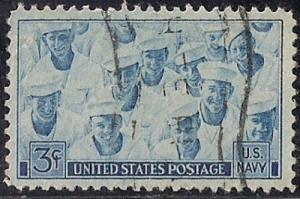 935 3 cent Navy in World War 2 used VF