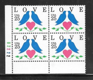 #2440 MNH Plate Block