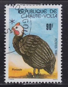 Burkina Faso 590 Guinea Hen 1981