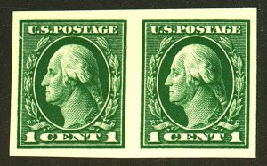 U.S. #408 MINT PAIR OG NH