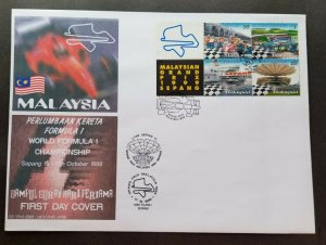 Malaysia Grand Prix 1999 F1 Sepang Car Racing Circuit (FDC) *concordance *c scan