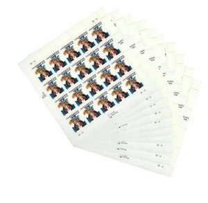 1998 Uncle sam  forever stamps  5 sheets of 20,100pcs