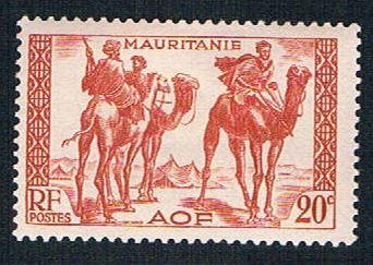 Mauritania 82 MLH Mauris on Camels (BP10511)