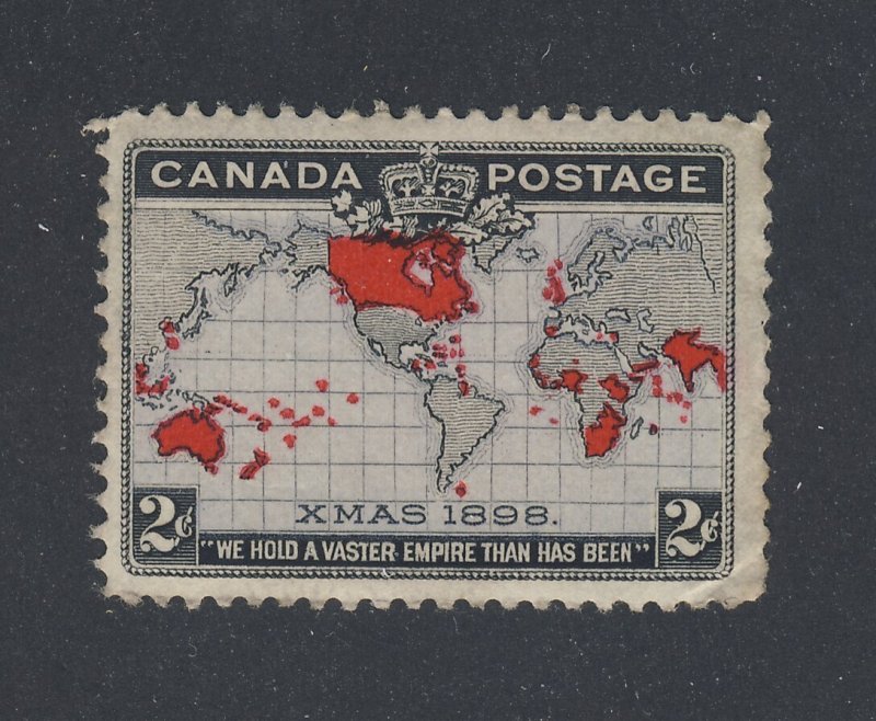 Canada 1898 Xmas Stamp; #86-2c MNH F/VF Guide Value = $55.00