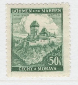 Czechoslovakia Ger. 1939 BOHEMIA AND MORAVIA 50h MNH A25P42F19293 Protectorate-