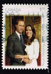 Canada 2011,Sc.#2467 used   Royal Wedding (1st issue)