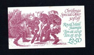 CHRISTMAS 1982 BOOKLET CYLINDER B23 B21 pB52 MCC £75 SG £140