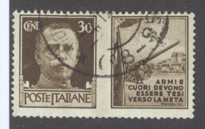Italy, Scott #434, Used
