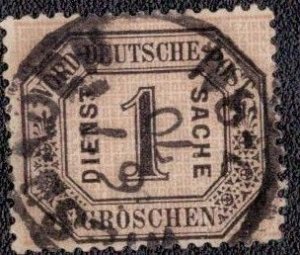 North German Confederation - O4 1870 Used