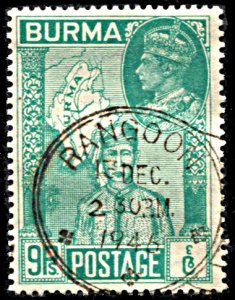 Burma 66, used, Allied Nations Victory