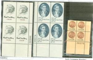 United States #1731-1734 Mint (NH) Plate Block