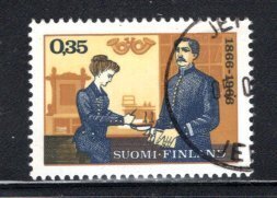 Finland #439 faint crease  VF,   Used,   CV  $7.00  ....  1990374