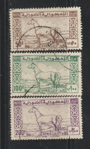 Syria SC 325-327 Used