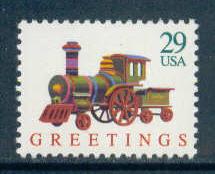 2712 29c Train Engine Fine MNH