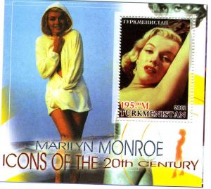 Marilyn Monroe,Icons of the 20th Century s/s mnh.vf perf.