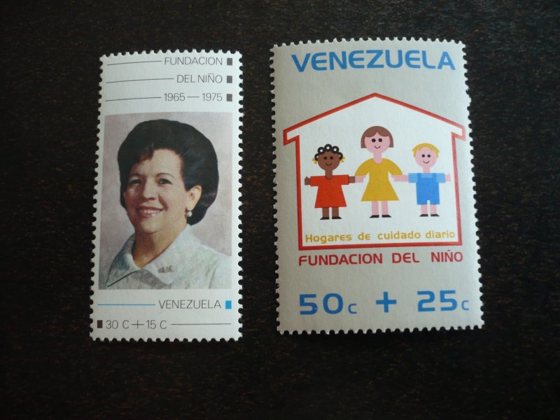 Stamps - Venezuela - Scott# B4-B5 - Mint Hinged Set of 2 Stamps