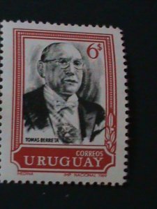 ​URUGUAY-1969 SC# 768 FAMOUS PERSON MNH -VF-LAST ONE WE SHIP TO WORLD WIDE