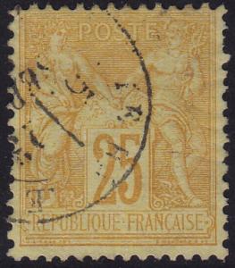 France - 1880 - Scott #99 - used