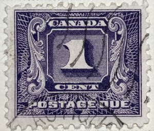 AlexStamps CANADA #J6 VF Used